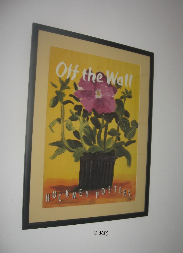 Off the wall, by David Hockney