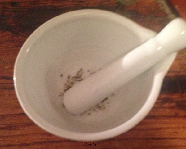Finally! A new pestle and mortar that doesn't taste of rust