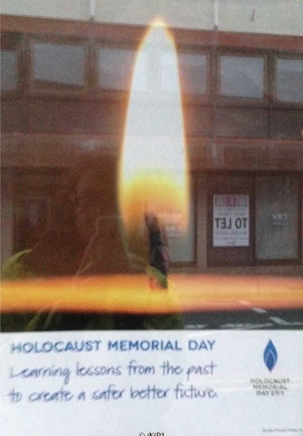 Poster for memorial day - but who noticed?