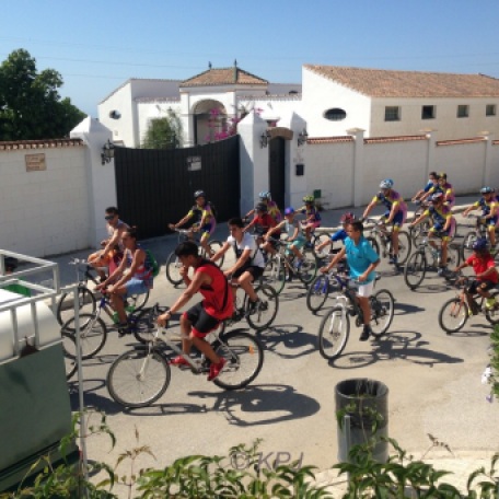 Día de pedal in our village
