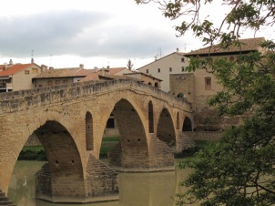 The bridge at Puente la Reina